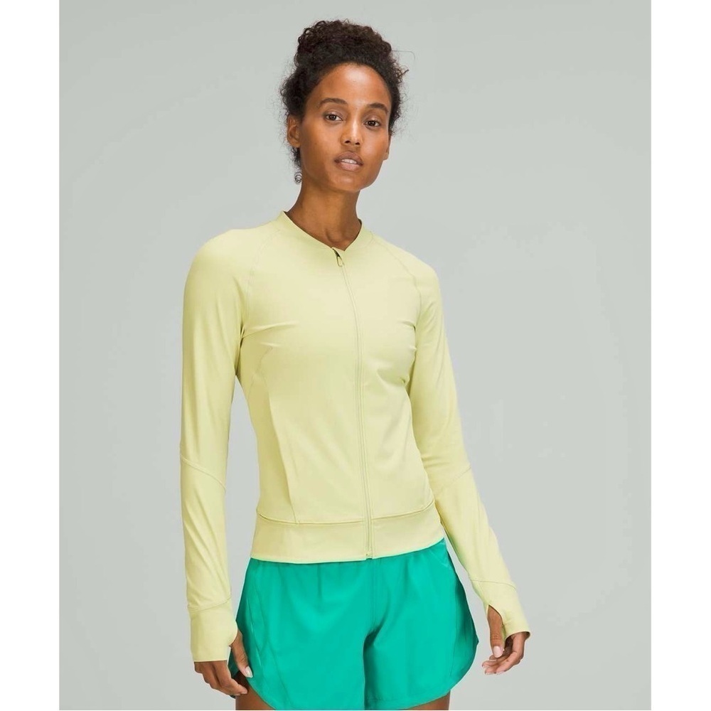 Lululemon | Nulux UVP Run Jacket Dew Green Size 8